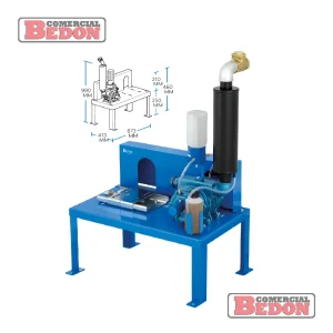 GRUPO DE VACIO FLACO 650 LITROS, PLASTICO