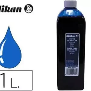 Tinta para tampon pelikan azul 1 Litro