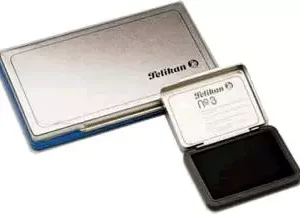 Tampón Pelikan Nº2 Caja Metal 7×11 cm Negro